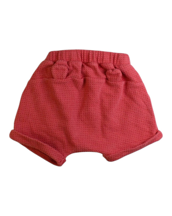 A Red Shorts from Seed in size 6-12M for girl. (Back View)