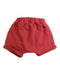 A Red Shorts from Seed in size 6-12M for girl. (Back View)