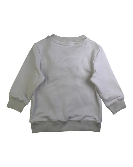 A White Crewneck Sweatshirts from Nicholas & Bears in size 2T for boy. (Back View)