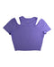 A Purple Short Sleeve Tops from Lululemon in size 12Y for girl. (Back View)