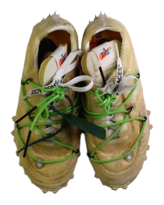 A Beige Sneakers from Nike in size 12Y for boy. (Back View)