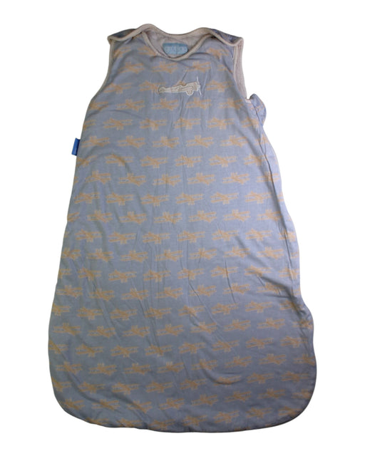 A Blue Sleepsacs from Grobag in size 6-12M for boy. (Front View)