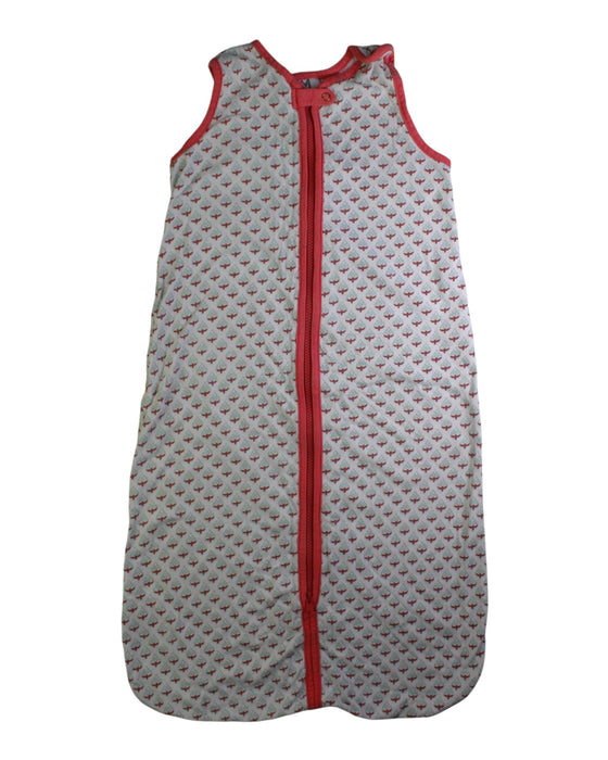 A Red Sleepsacs from Malabar Baby in size 6-12M for girl. (Front View)