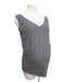 A Grey Sleeveless Tops from Tajinebanane in size Maternity-M for maternity. (Back View)