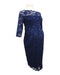 A Navy Long Sleeve Dresses from Mayarya in size Maternity-S for maternity. (Back View)