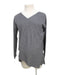 A Grey Long Sleeve Tops from Mayarya in size Maternity-S for maternity. (Front View)