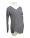 A Grey Long Sleeve Tops from Mayarya in size Maternity-S for maternity. (Back View)