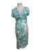 A Green Short Sleeve Dresses from Mayarya in size Maternity-S for maternity. (Front View)
