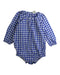 A Blue Long Sleeve Rompers from Nature Baby in size 6-12M for girl. (Front View)