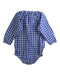 A Blue Long Sleeve Rompers from Nature Baby in size 6-12M for girl. (Back View)