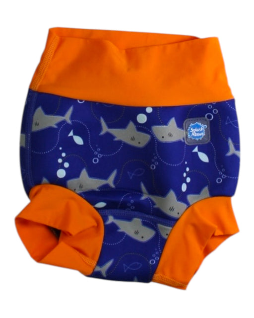 A Blue Swim Diapers from Splash About in size 12-18M for boy. (Front View)