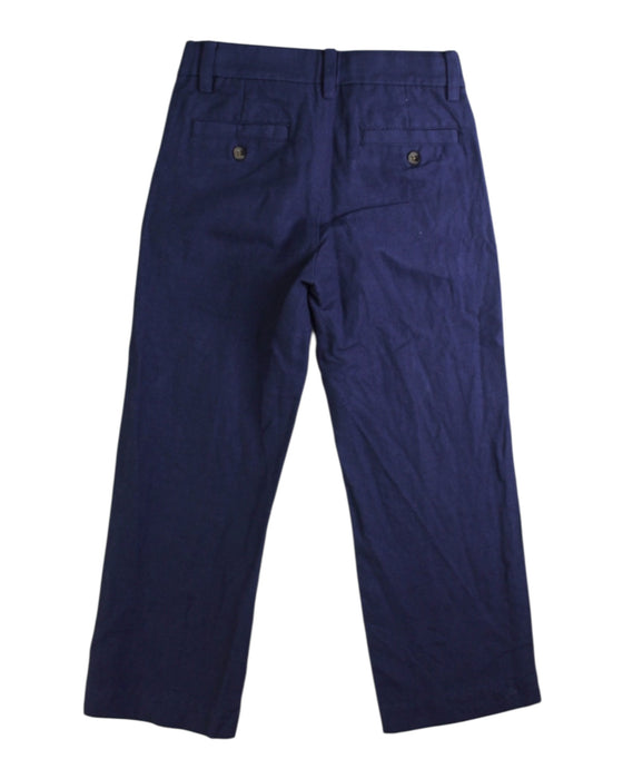 A Blue Casual Pants from Janie & Jack in size 4T for boy. (Back View)