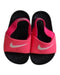 A Pink Sandals from Nike in size 18-24M for girl. (Back View)