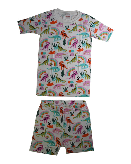 A Multicolour Pyjama Sets from Hanna Andersson in size 6T for neutral. (Front View)
