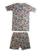 A Multicolour Pyjama Sets from Hanna Andersson in size 6T for neutral. (Back View)