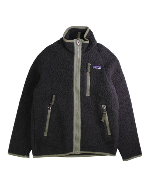 A Black Lightweight Jackets from Patagonia in size 5T for neutral. (Front View)