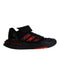 A Black Sneakers from Adidas in size 7Y for boy. (Front View)
