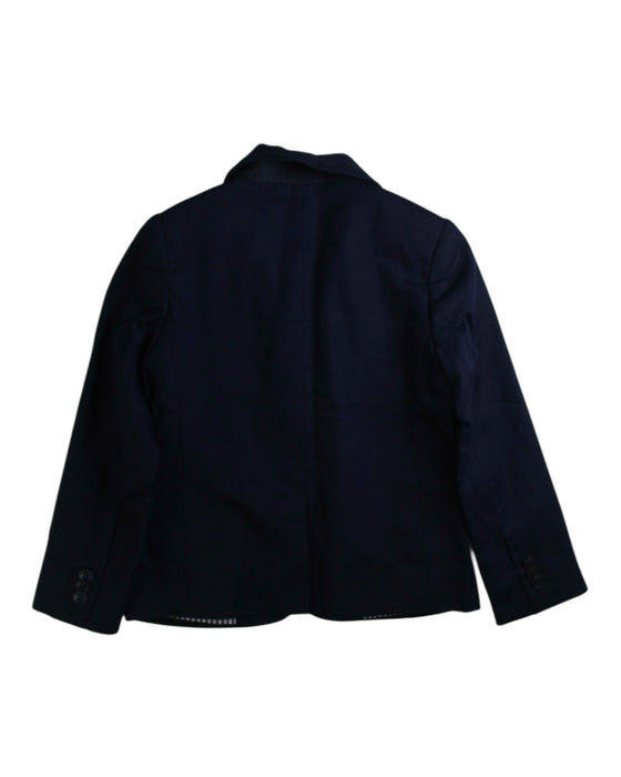 A Navy Blazers from Jacadi in size 4T for boy. (Back View)