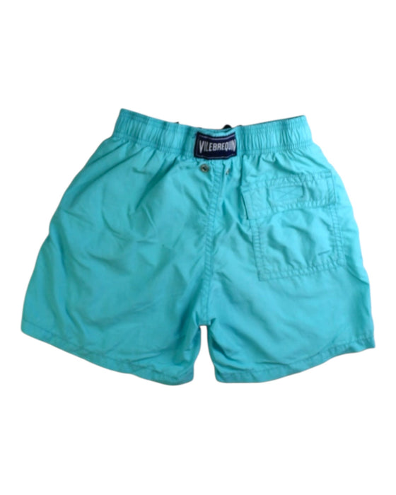 A Blue Shorts from Vilebrequin in size 6T for boy. (Back View)
