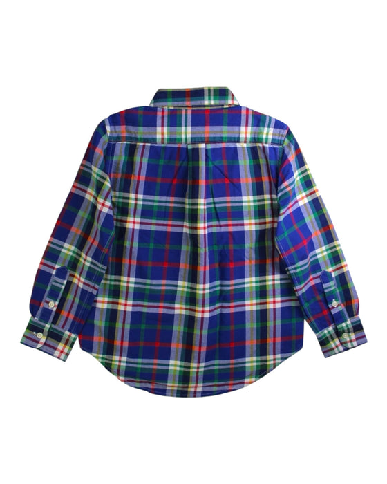A Multicolour Long Sleeve Shirts from Polo Ralph Lauren in size 5T for boy. (Back View)