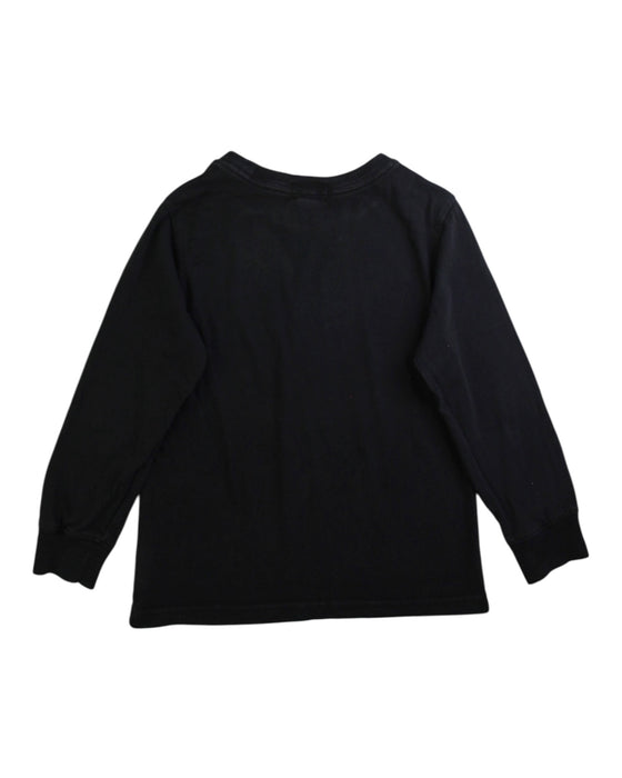 A Black Long Sleeve T Shirts from Polo Ralph Lauren in size 5T for boy. (Back View)