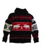 A Black Zippered Sweatshirts from Polo Ralph Lauren in size 5T for boy. (Back View)