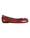 A Pink Flats from Melissa in size 7Y for girl. (Front View)