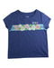 A Blue Short Sleeve T Shirts from Roxy in size 8Y for girl. (Front View)