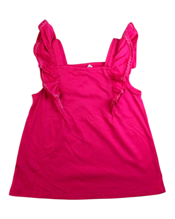 A Pink Sleeveless Tops from Janie & Jack in size 8Y for girl. (Back View)