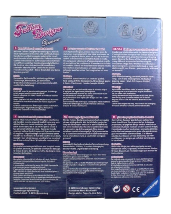 A Pink Craft & Activities from Ravensburger in size 8Y for girl. (Back View)