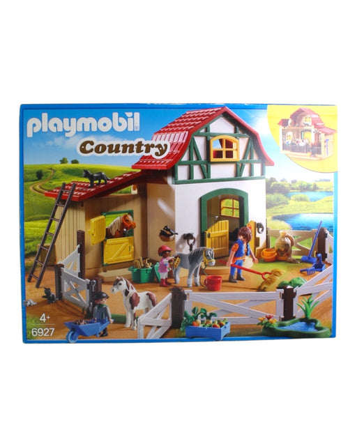 A Multicolour Lego & Building Blocks from Playmobil in size 4T for neutral. (Front View)