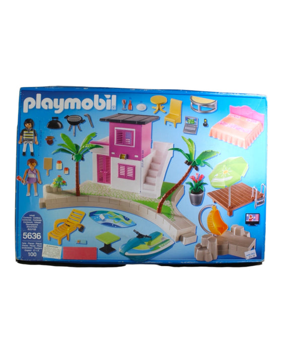 A Multicolour Lego & Building Blocks from Playmobil in size 4T for girl. (Back View)