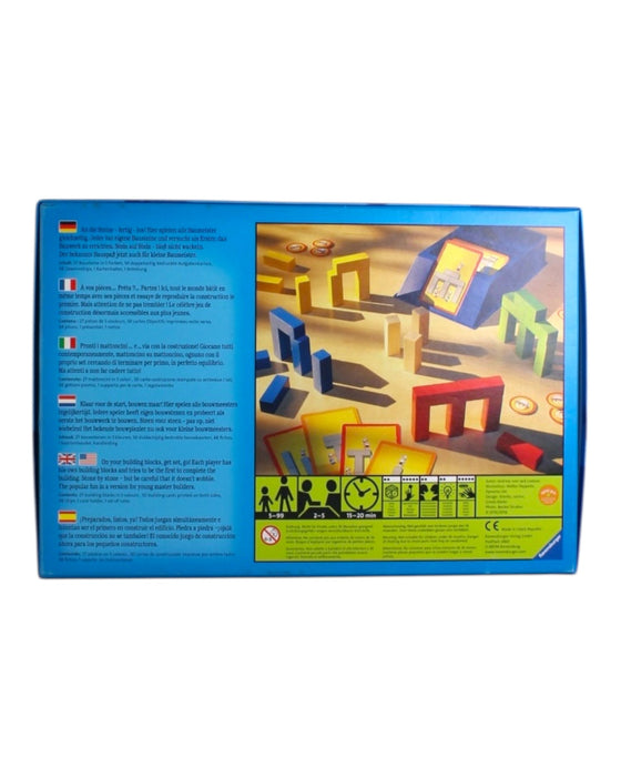 A Blue Board Games & Puzzles from Ravensburger in size 5T for neutral. (Back View)