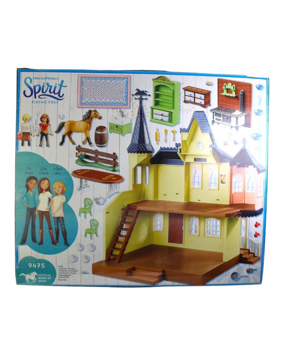A Multicolour Lego & Building Blocks from Playmobil in size 4T for girl. (Back View)
