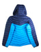A Blue Puffer/Quilted Jackets from Columbia in size 8Y for neutral. (Back View)