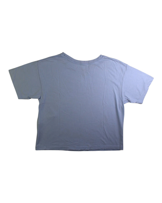 A Blue Short Sleeve T Shirts from Air Jordan in size 8Y for girl. (Back View)