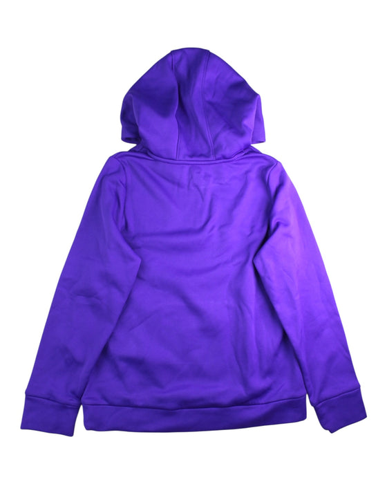 A Purple Hooded Sweatshirts from Under Armour in size 10Y for neutral. (Back View)