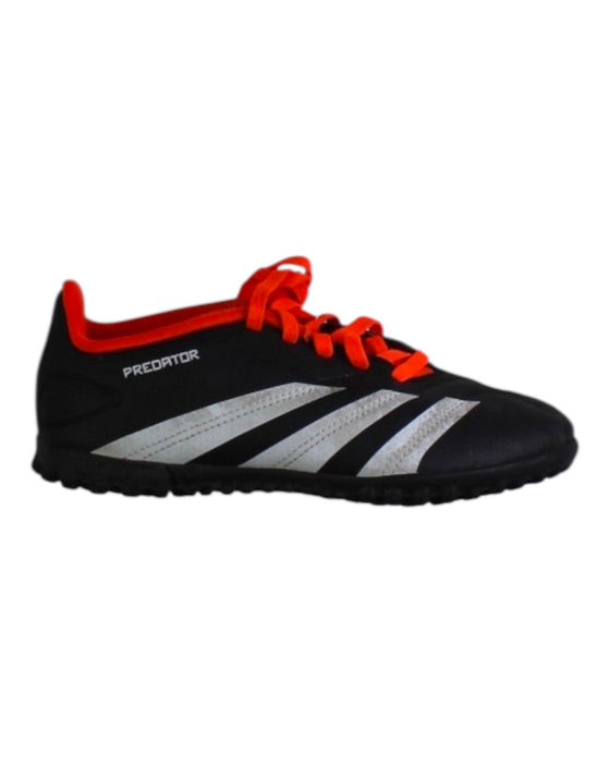 A Black Cleats/Soccer Shoes from Adidas in size 9Y for neutral. (Front View)