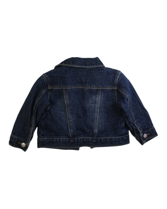 A Blue Lightweight Jackets from Levi's in size 6-12M for neutral. (Back View)