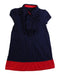 A Navy Short Sleeve Dresses from Tommy Hilfiger in size 3T for girl. (Front View)