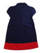 A Navy Short Sleeve Dresses from Tommy Hilfiger in size 3T for girl. (Back View)