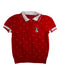 A Red Short Sleeve Polos from Nicholas & Bears in size 2T for girl. (Front View)