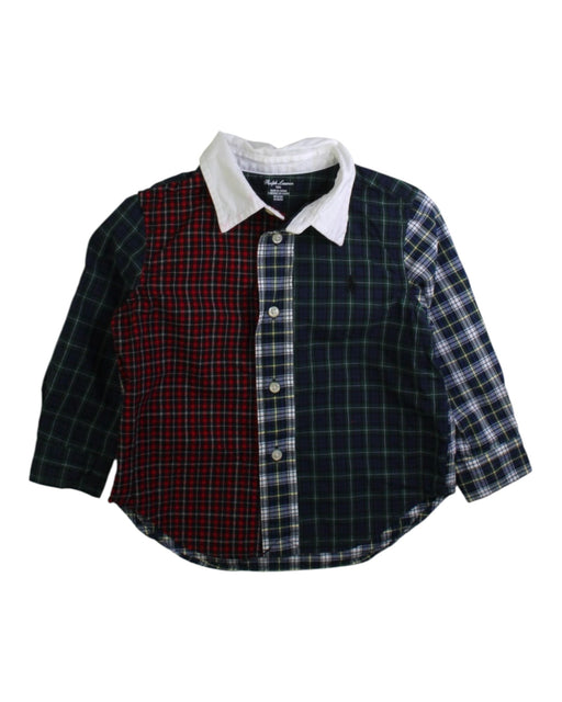 A Multicolour Long Sleeve Shirts from Ralph Lauren in size 12-18M for boy. (Front View)