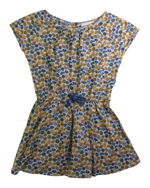 A Blue Short Sleeve Dresses from Sunset Limonade in size 4T for girl. (Front View)