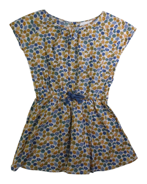 A Blue Short Sleeve Dresses from Sunset Limonade in size 4T for girl. (Front View)