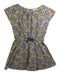 A Blue Short Sleeve Dresses from Sunset Limonade in size 4T for girl. (Front View)