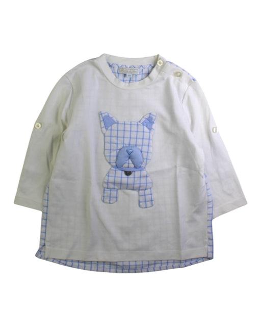 A White Long Sleeve Tops from Nicholas & Bears in size 12-18M for boy. (Front View)