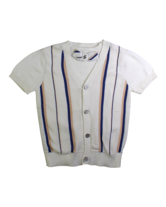 A White Short Sleeve Shirts from Nicholas & Bears in size 2T for boy. (Front View)