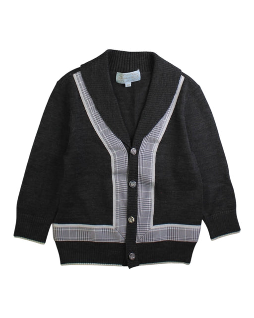 A Black Cardigans from Nicholas & Bears in size 12-18M for boy. (Front View)