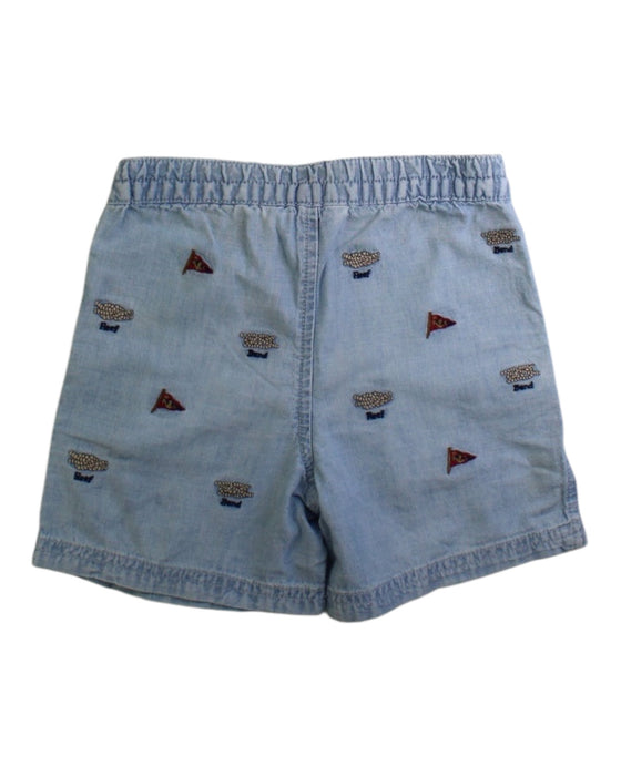 A Blue Shorts from Ralph Lauren in size 18-24M for boy. (Back View)